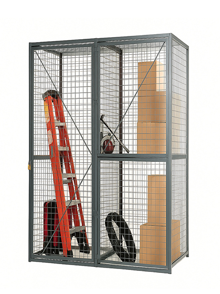 warehouse equipment mesh lockers