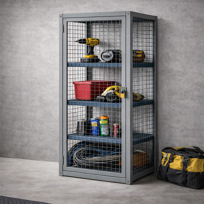 heavy duty mesh lockers can withstand high-frequency use.