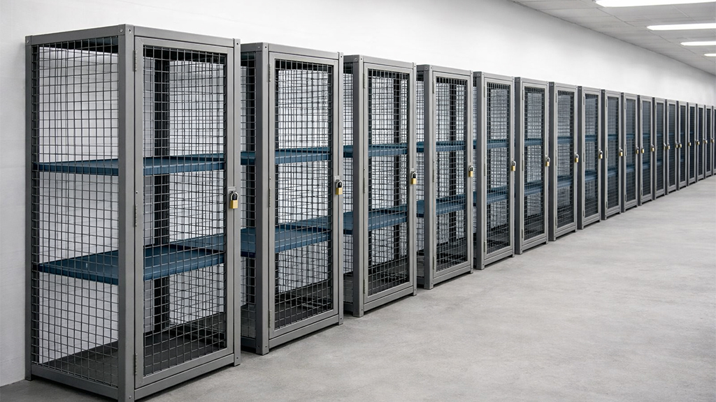 heavy duty mesh lockers can withstand high-frequency use.