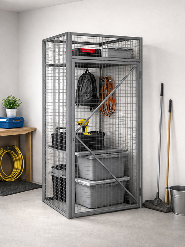 security mesh lockers