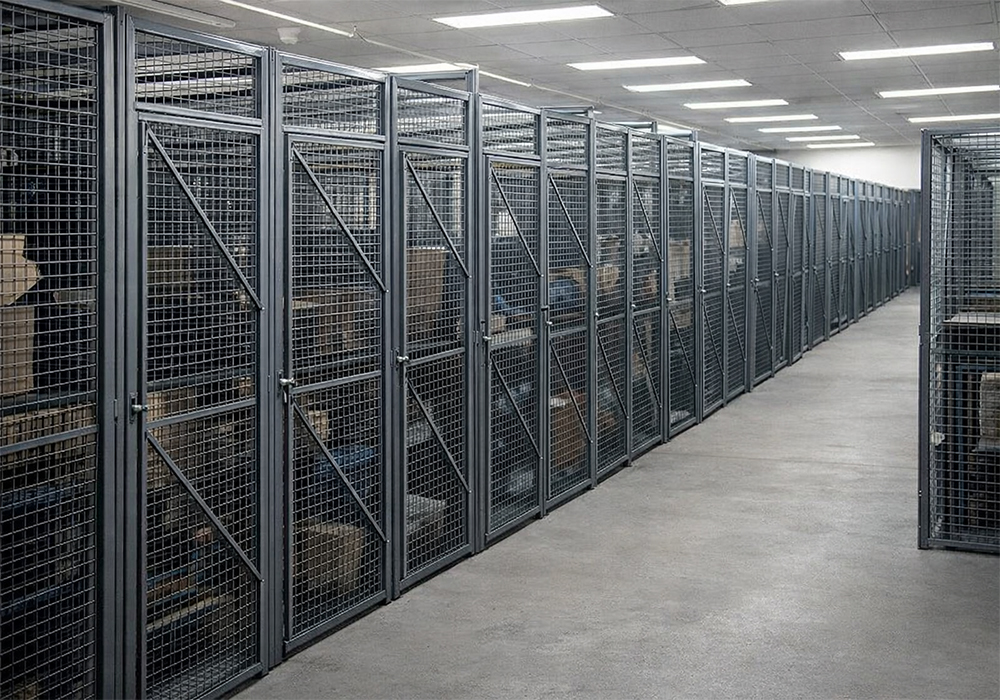 security mesh lockers
