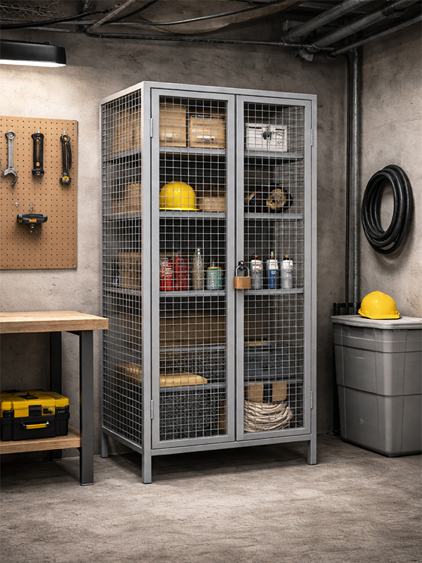 see-through mesh lockers for sale