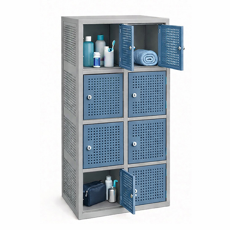 This locker has good ventilation.