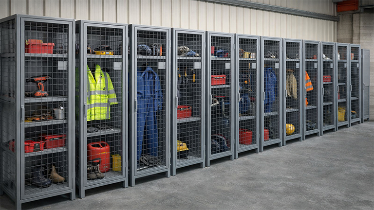durable mesh locker