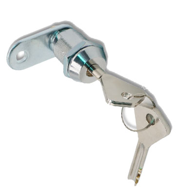 Steel lock for metal lockers