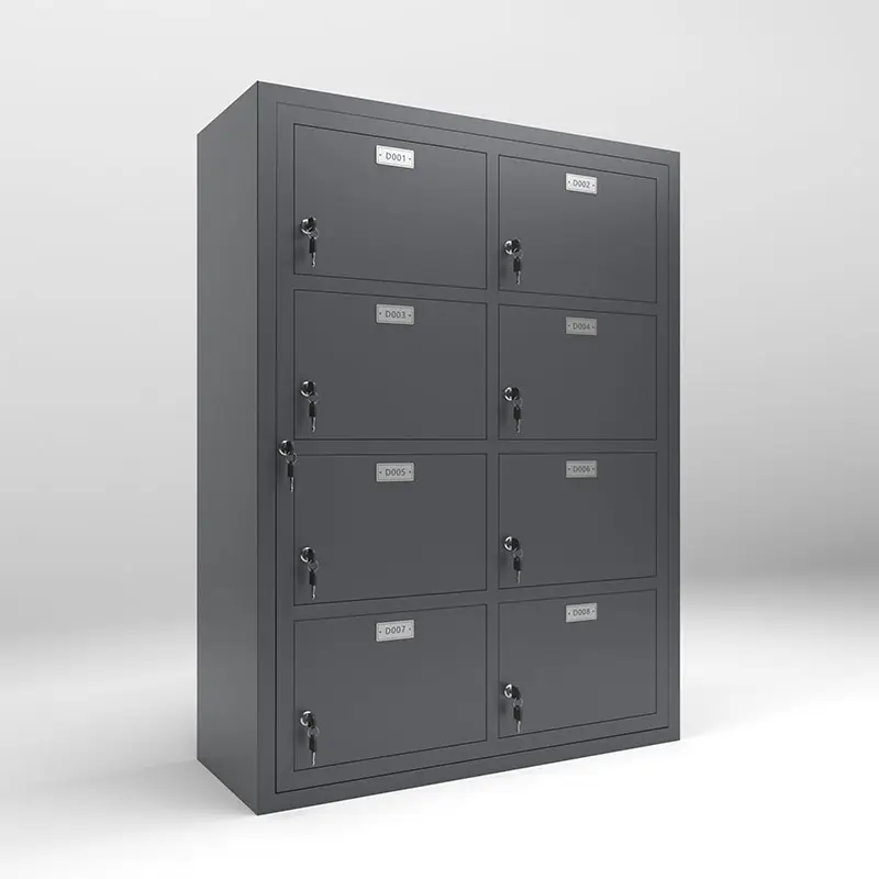 office mobile device lockers 8 doors