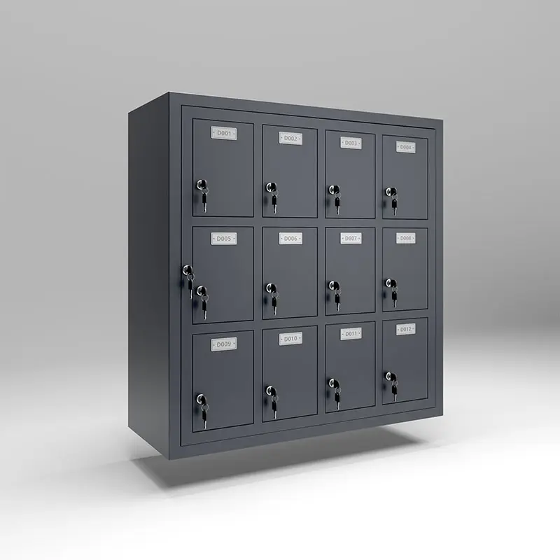 cell phone lockers for schools with 12 doors