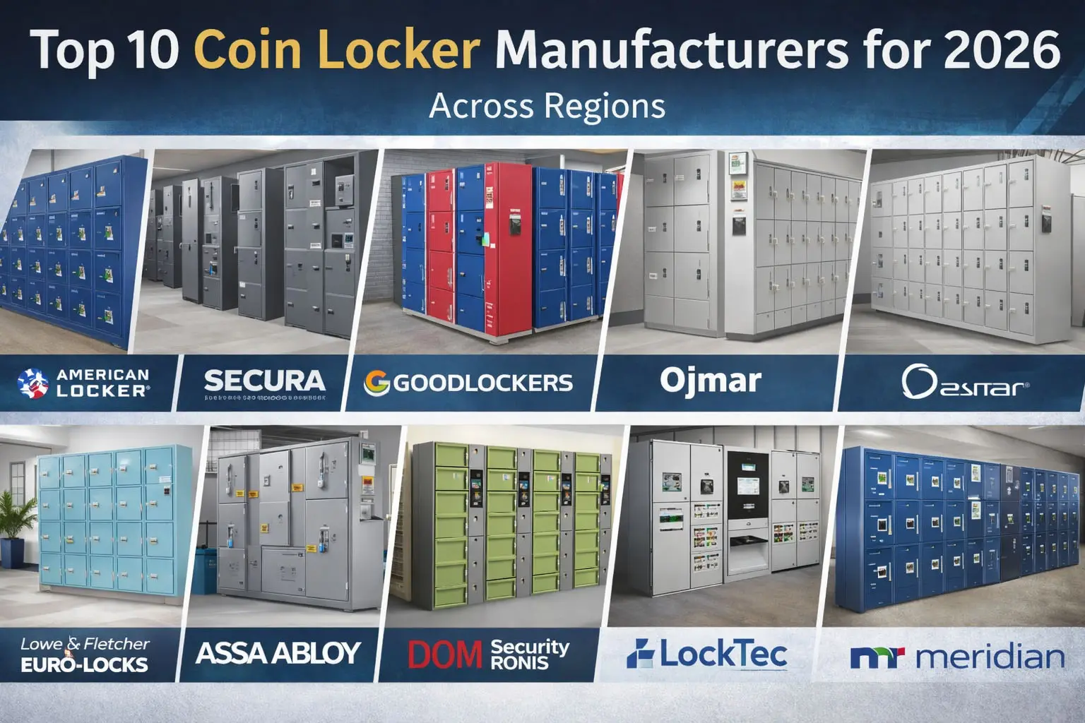 Top 10 Coin Locker Manufacturers
